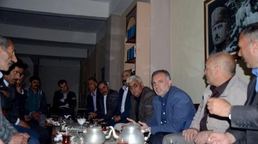 Bilgen Sarıkamış&rsquo;ta Muhtarlarla Buluştu