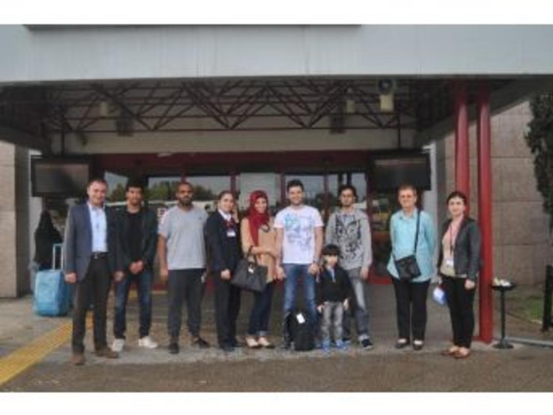 Şanslı Arap Çiftler Samsun’da