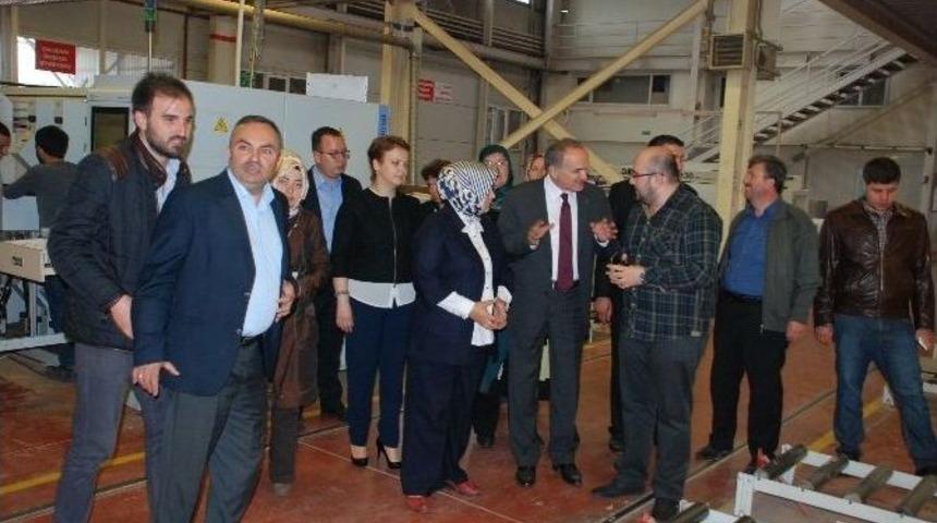 Ak Parti Milletvekili Adayları Fabrikaları Geziyor