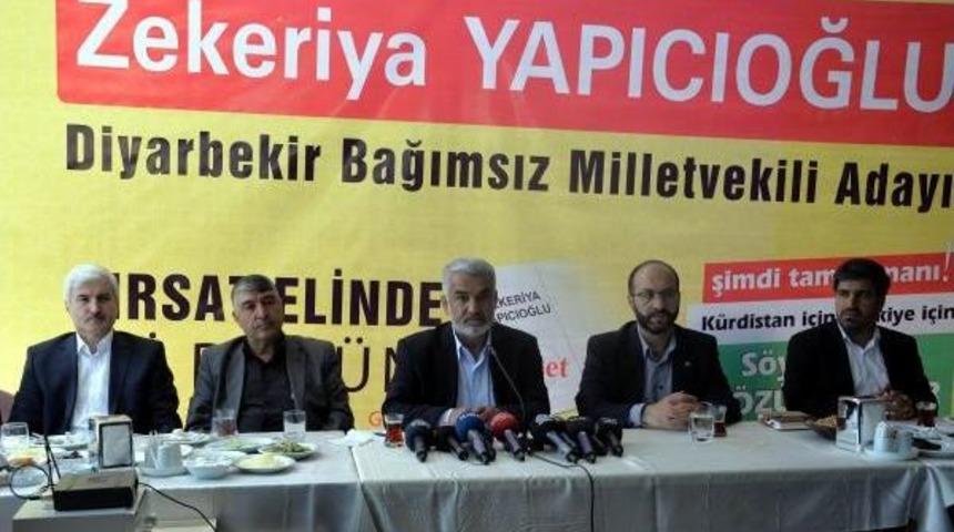 Diyarbakır Bağımsız Milletvekili Adayı Yapıcıoğlu: S&uuml;re&ccedil; Tıkanmakta, Bitti Bitecek