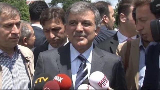 Abdullah Gül: (Demirtaş'ın Açıklaması) Bir Partinin Kurucusuyum Yerim De Belli