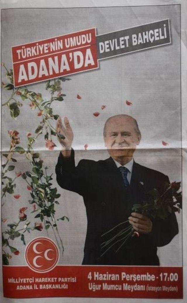 Erdoğan’ın Halk Buluşmasına Mhp’den ‘reklam’ Darbesi