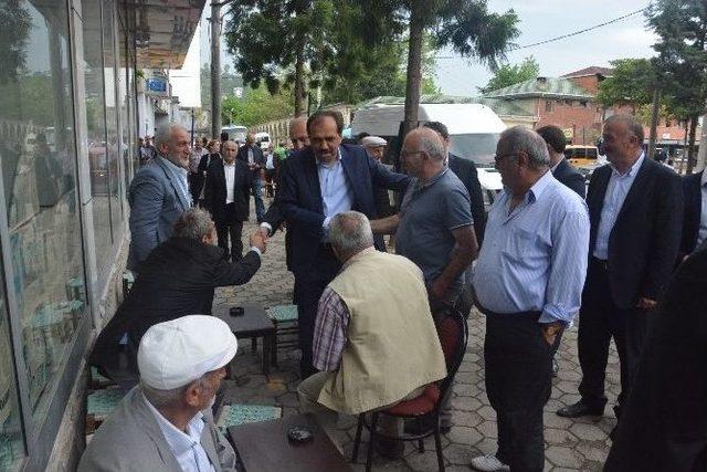 Ak Parti Trabzon Milletvekili Adayı Muhammet Balta, Seçim Çalışmalarını 3 İlçede Sürdürdü