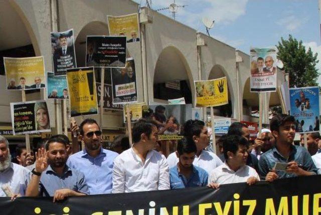 Mersin de Mursi ye Destek Eylemi 2
