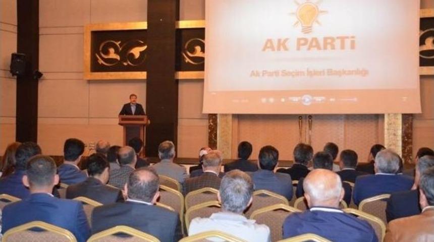Ak Parti Konya Se&ccedil;im &Ccedil;alışmalarını İstişare Etti