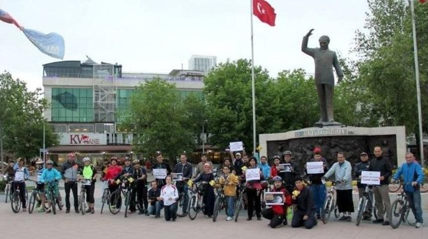 Yalova&rsquo;da Bisiklet &Ouml;l&uuml;mlerine Tepki