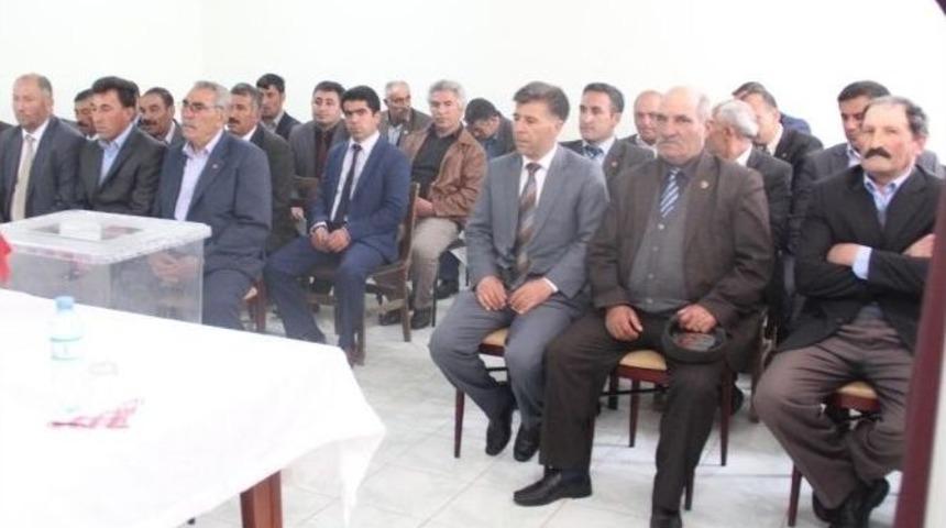 &Ccedil;ıldır K&ouml;ylere Hizmet G&ouml;t&uuml;rme Birliği Se&ccedil;imi Yapıldı