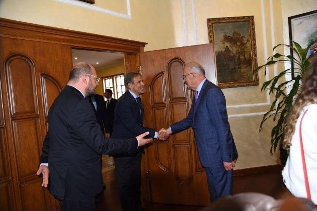 Deik Heyeti Başkan Yılmaz&rsquo;ı Ziyaret Etti