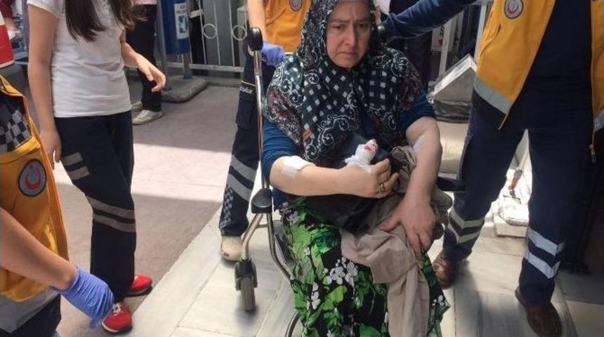 Kardeşinin Eşine Balta İle Saldırdı