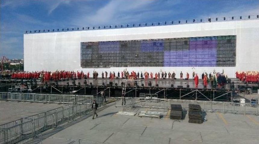 Yenikapı, Fetih Ş&ouml;lenine Hazırlanıyor