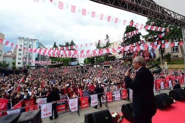 Chp Lideri Kılıçdaroğlu Bilecik’te