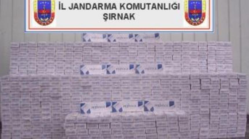 Şırnak&rsquo;ta 17 Bin 774 Paket Ka&ccedil;ak Sigara Ele Ge&ccedil;irildi