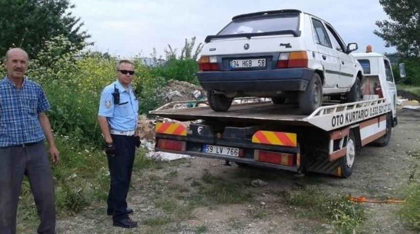 Terk Edilen Ara&ccedil; Hacizli &Ccedil;ıktı