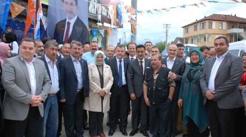 Ak Parti Se&ccedil;im B&uuml;rosunu Makedonya Bakan Nejdet Mustafa A&ccedil;tı