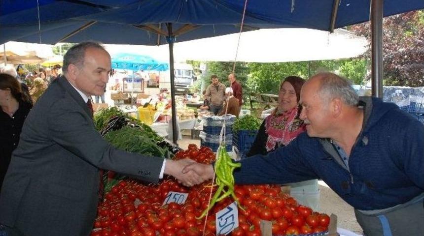 Milletvekili Adayları Konuralp’te Sıkmadık El Bırakmadı