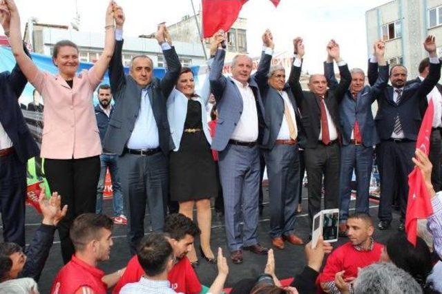 Muharrem İnce Gebze'de Meydanı Doldurdu