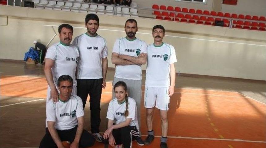 Diyadin&rsquo;de Kurumlar Arası Voleybol Turnuvası