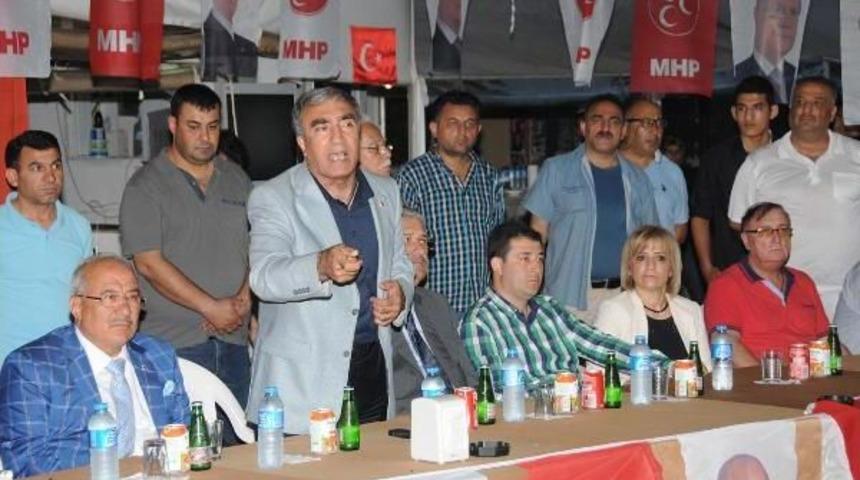 Mhp'li &Ouml;zt&uuml;rk'ten, Erdoğan'a: Ne Işin Var Senin Mersin'de?
