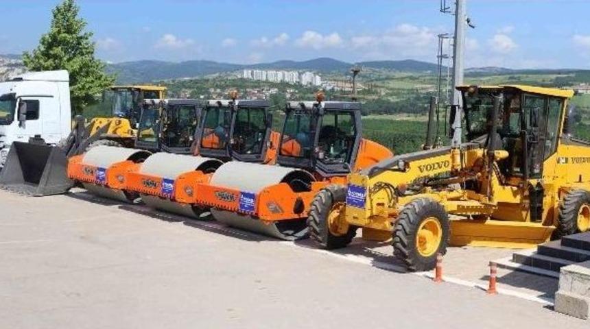 Ulaşım Yeni İş Makineleriyle G&uuml;&ccedil;lendi