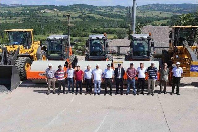 Ulaşım Yeni İş Makineleriyle Güçlendi