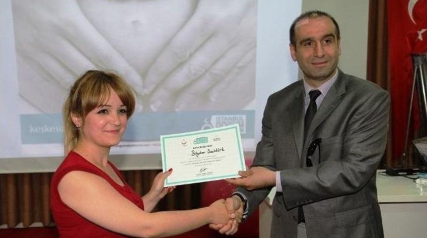 Sağlık Personeli Doğuma Hazırlık Eğitimi Aldı