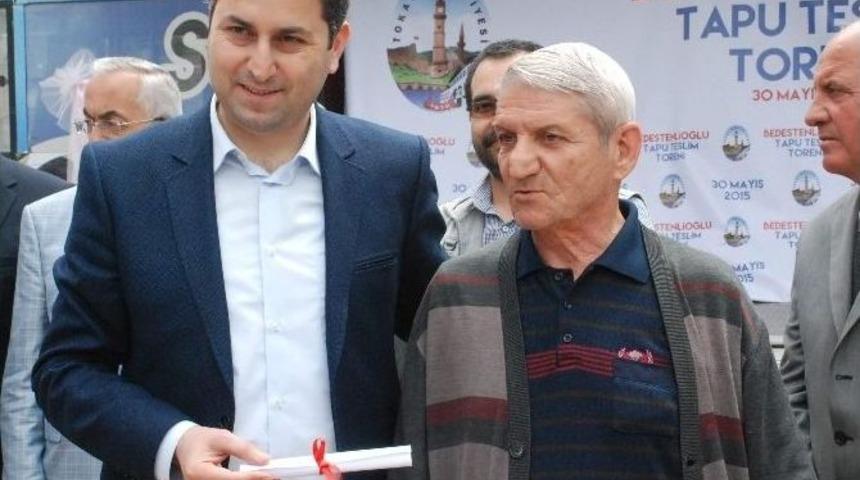 30 Yıl Sonra Evlerinin Tapularına Kavuştular