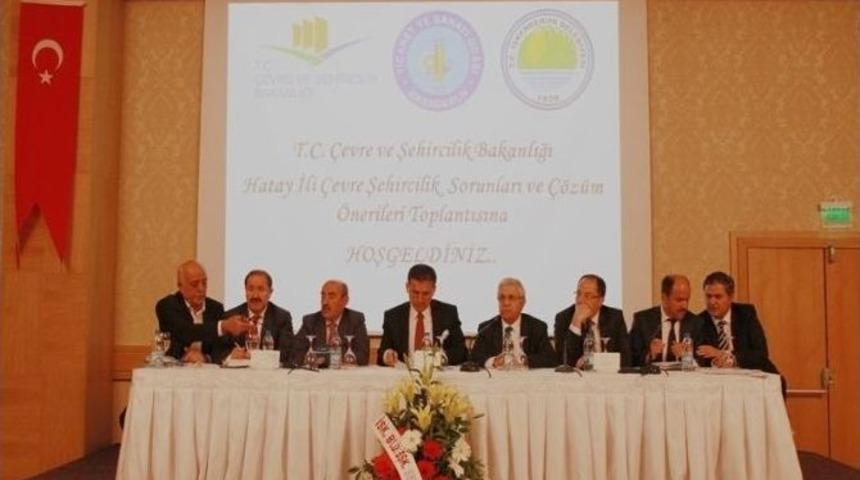 "hatay&rsquo;ın &Ccedil;evre Sorunları Ve &Ccedil;&ouml;z&uuml;m &Ouml;nerileri Sempozyumu"
