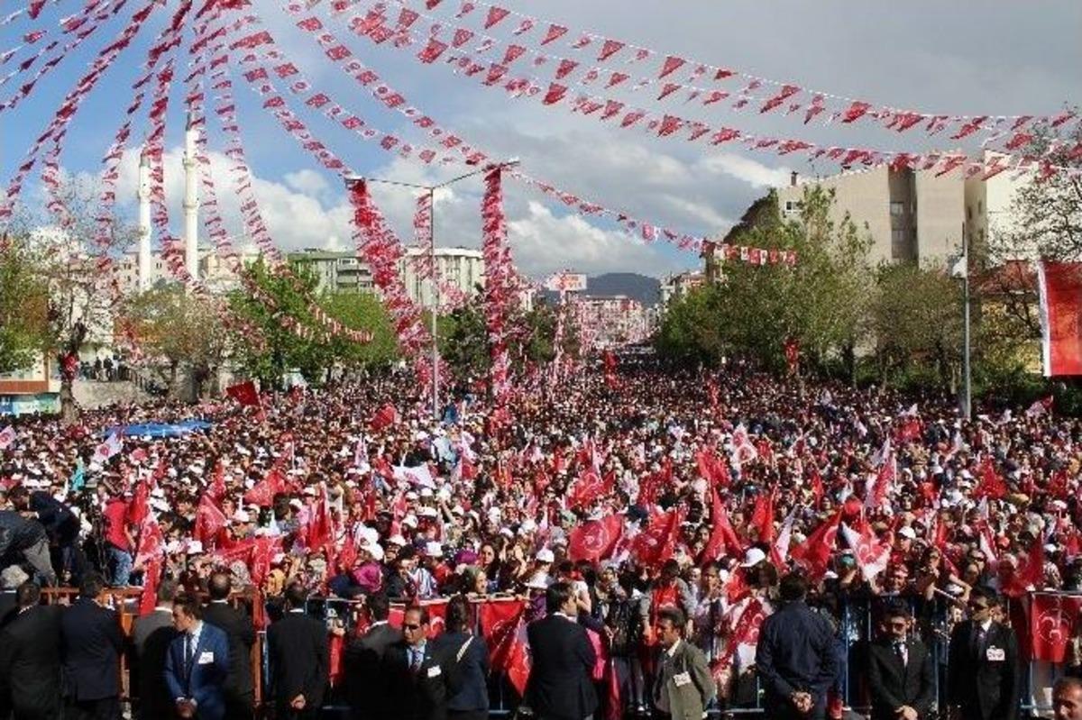 Mhp Genel Başkanı Bah&ccedil;eli Erzurum&rsquo;da