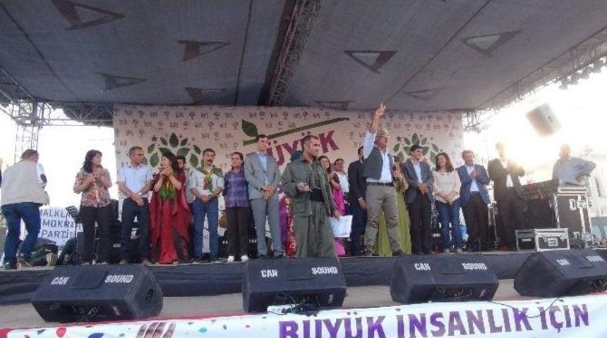 Hdp&rsquo;li Adaylardan Nusaybin&rsquo;de Mitingi