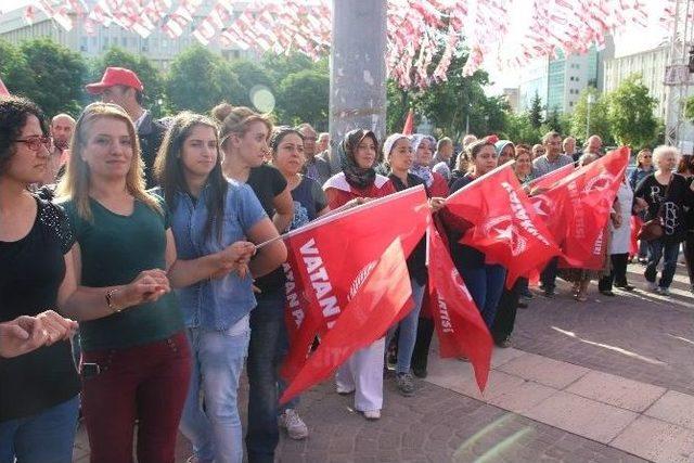 Vatan Partisi Genel Başkanı Perinçek Gaziantep Mitingde Konuştu