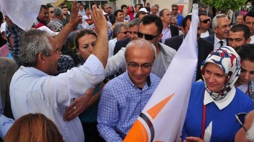 L&uuml;tfi Elvan Gazipaşa&rsquo;ya M&uuml;jdelerle Geldi