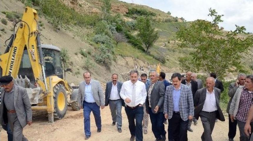 Başkan &Ccedil;akır Darende&rsquo;de İncelemelerde Bulundu