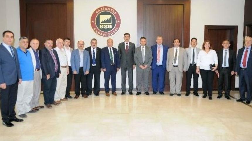 &Uuml;nye Ticaret Ve Sanayi Odası Heyetinden Gso&rsquo;ya Ziyaret