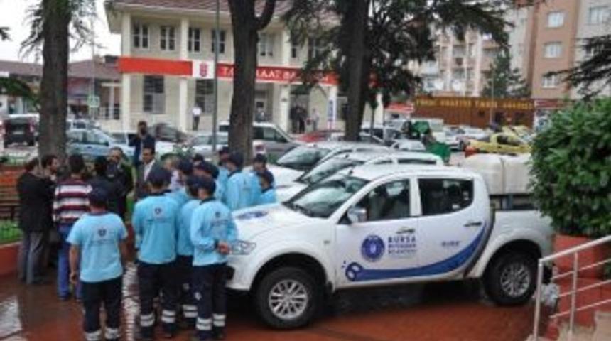 İneg&ouml;l&rsquo;de Sinekle M&uuml;cadele Başladı