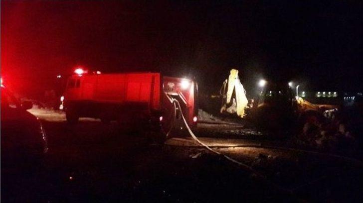 Ayvalık’ta Çöplük Alanda Çıkan Yangın Korkuttu G3