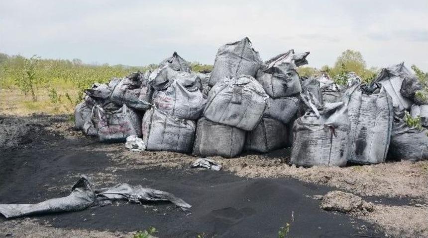 300 Tonluk Atığa Tehlikeli Raporu Verildi