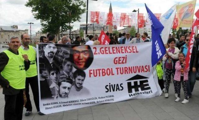 Sivas'ta 2'nci Yılında Gezi Eylemi
