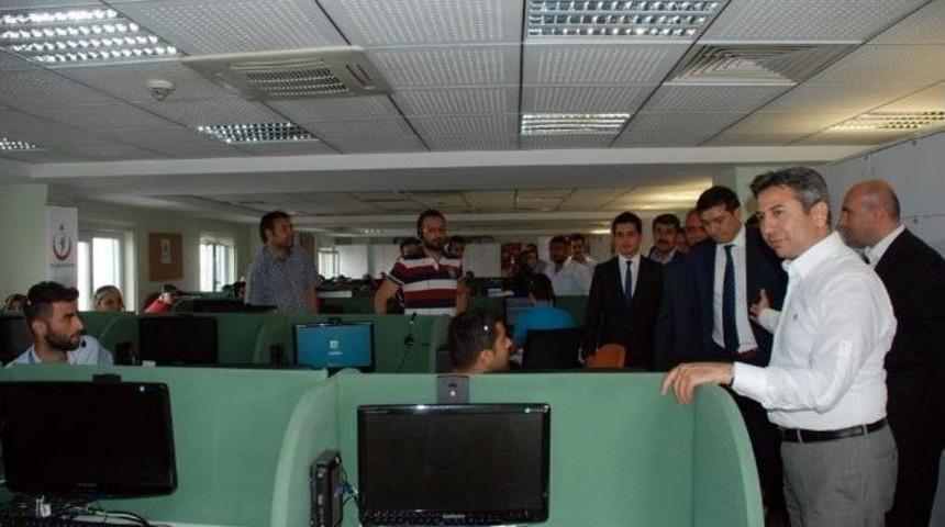 Ak Parti Grup Başkanvekili Aydın&rsquo;dan &Ccedil;ağrı Merkezine Ziyaret