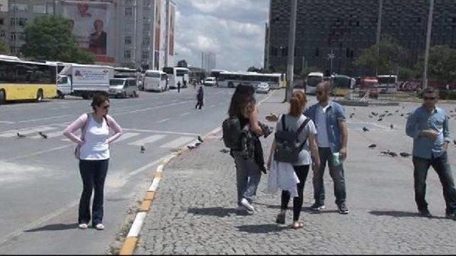 Gezi Parkı'na Giriş Yasağına Tepki