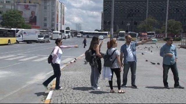 Gezi Parkı'na Giriş Yasağına Tepki