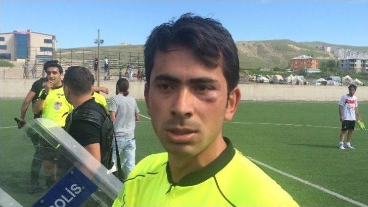 Van’da Amatör Maçta Hakeme Çirkin Saldırı G3