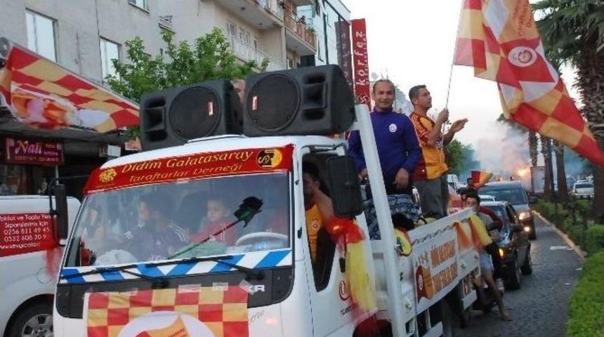 Didim&rsquo;de Sarı Kırmızılılar Şampiyonluğu Kutladı