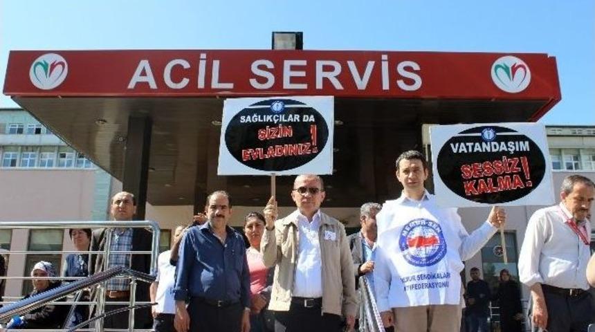 Sağlık-sen’den Doktor Furtun İçi Eylem