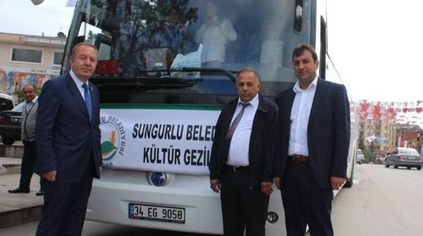 Sungurlu Belediyesi’nin Kültür Gezilerine Yoğun İlgi