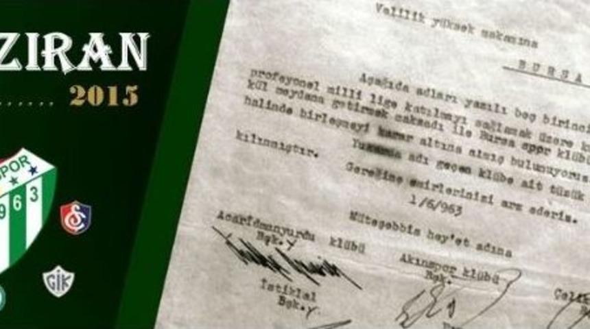 Bursaspor 52 Yaşında