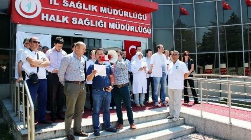 Doktor Cinayetine Yalovalı Sağlık&ccedil;ılardan Tepki