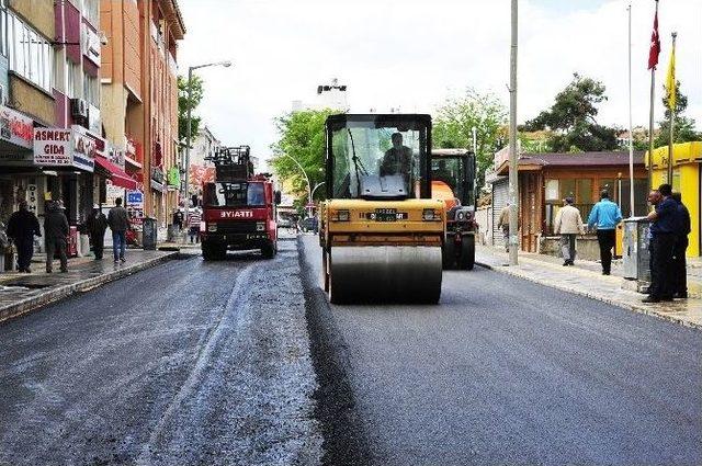 Karaman’da Asfalt Ve Kaldırım Çalışmaları