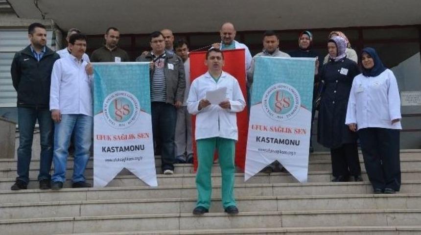 Ufuk Sağlık-sen, Doktora Yapılan Şiddeti Kınadı