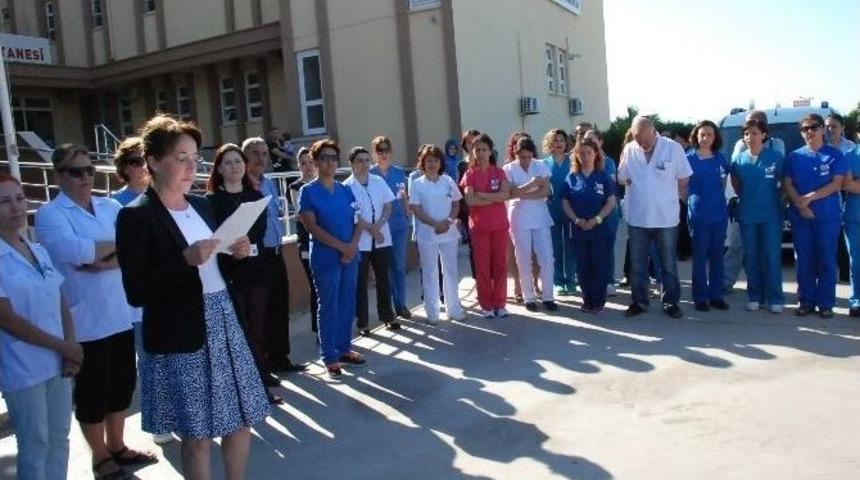 Didim&rsquo;de Doktor Kamil Furtun&rsquo;un &Ouml;ld&uuml;r&uuml;lmesi Protesto Edildi