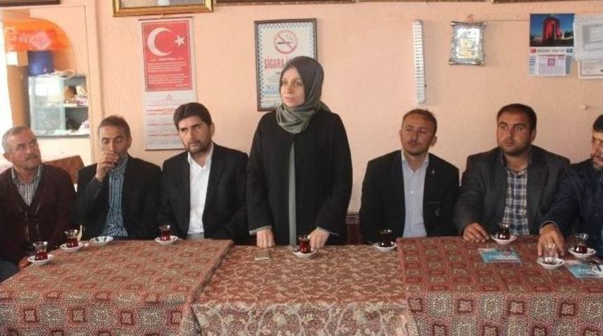 Ak Partili Aday Usta Derbent&rsquo;te Se&ccedil;im &Ccedil;alışmalarını S&uuml;rd&uuml;rd&uuml;